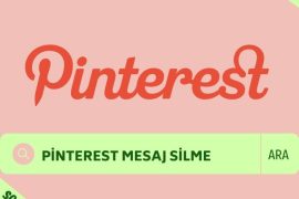 Pinterest Mesaj Silme